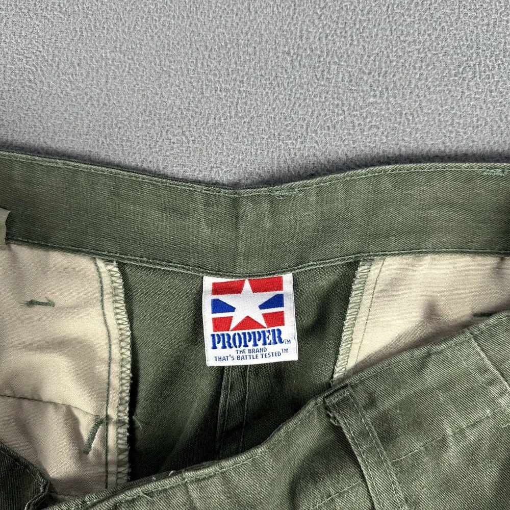Propper Cargo Pants Mens Medium Regular Green BDU Military Utility Safari Skate